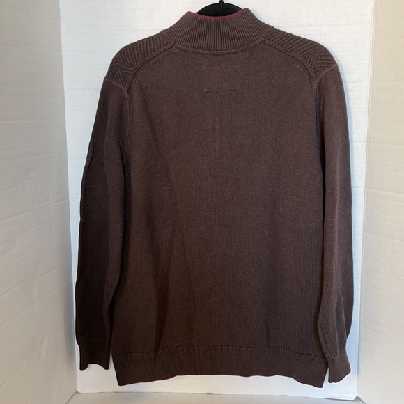 Tommy Bahama Men Cashmere Cotton Mix Half Zipper Sweater Size M - Picture 2 of 10